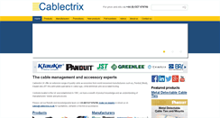 Desktop Screenshot of cablectrix.com